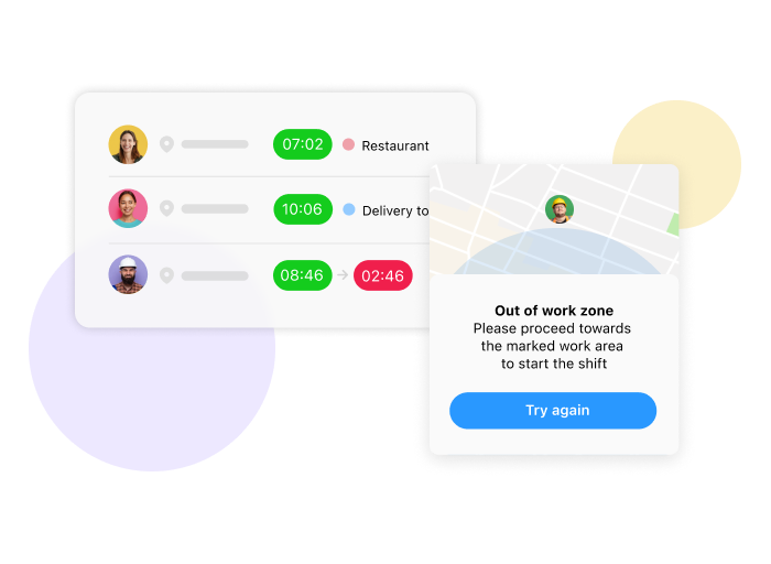 employee geo time clock