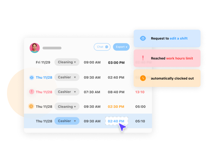 employee geo time clock