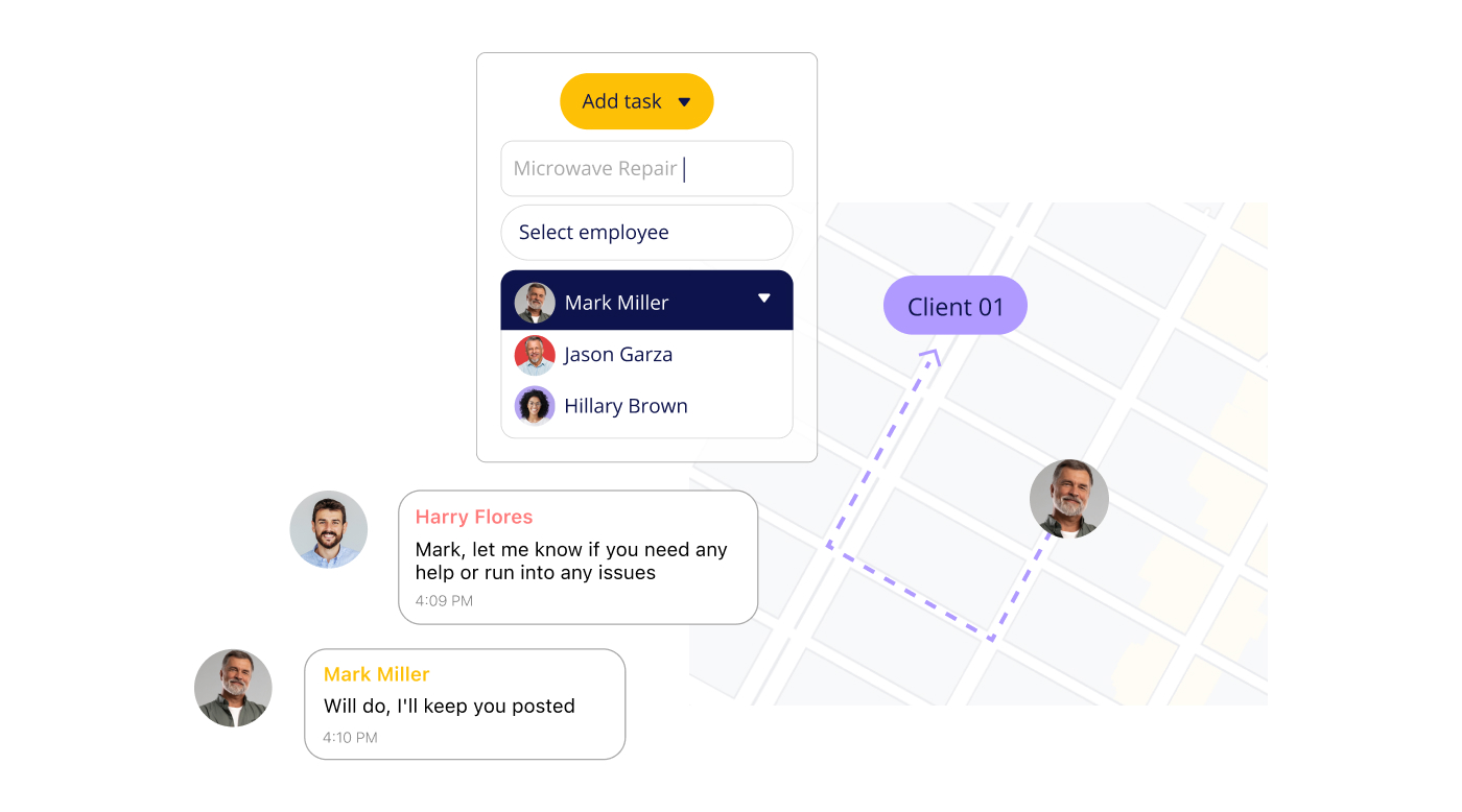 Connecteam app interface