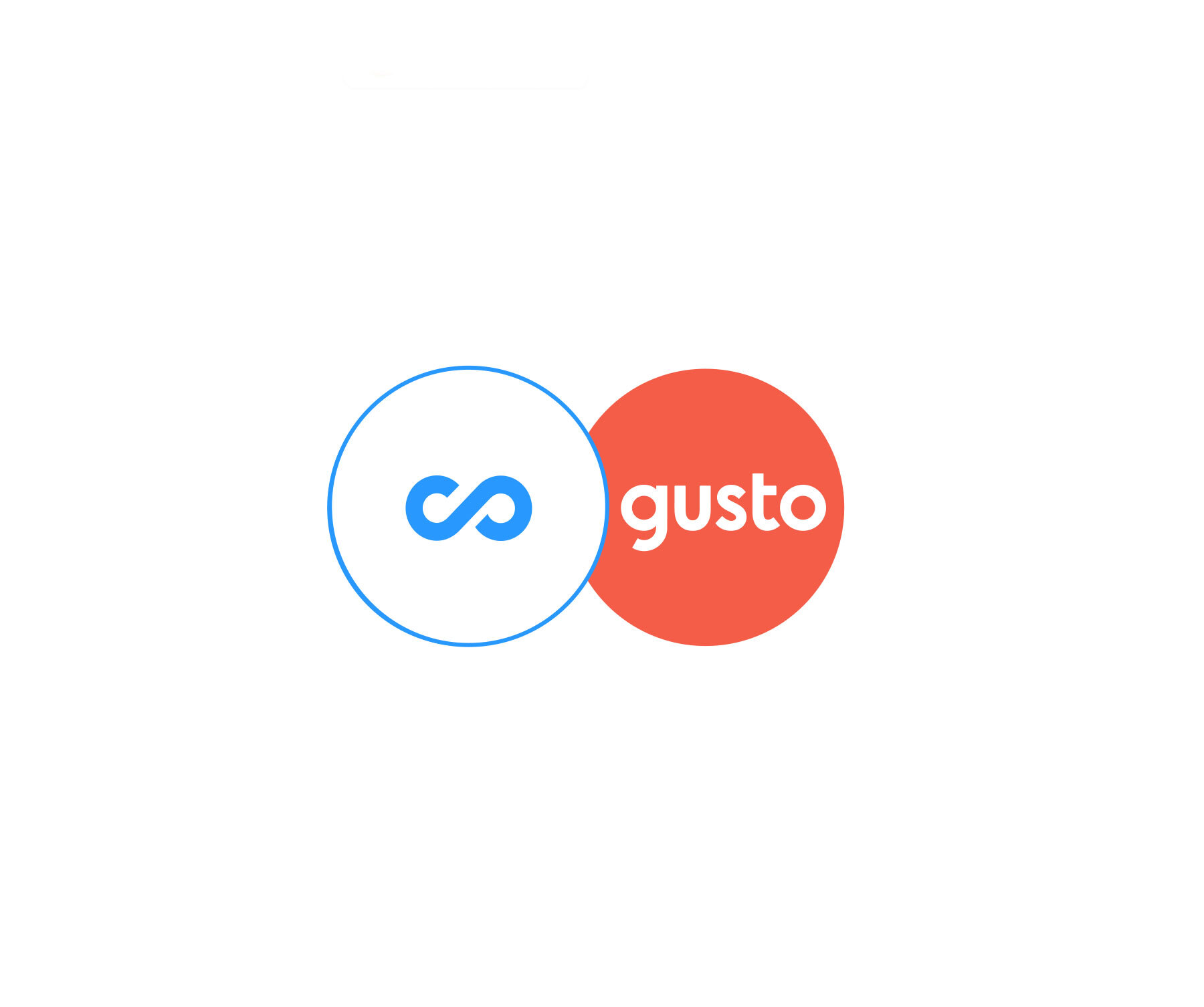 Connecteam and Gusto integration logos