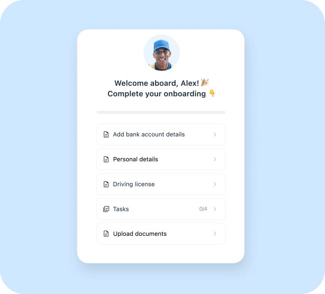 Onboard right in one go