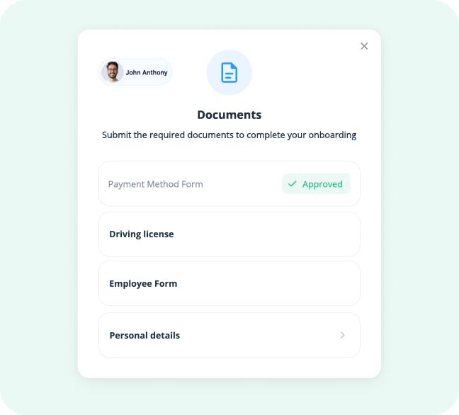 Ensure compliance upfront