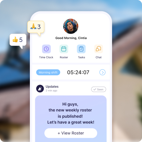 updates on the connecteam app