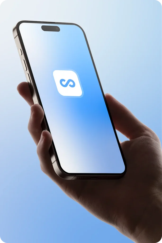 Connecteam app displayed on a smartphone.