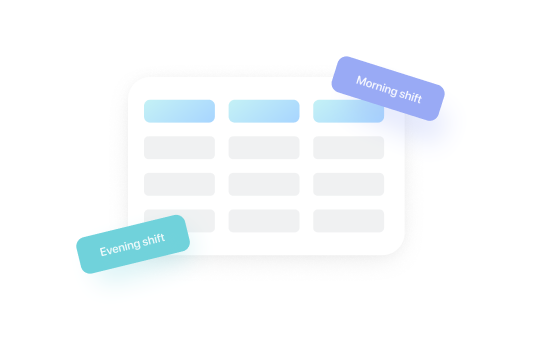 Connecteam scheduling feature card